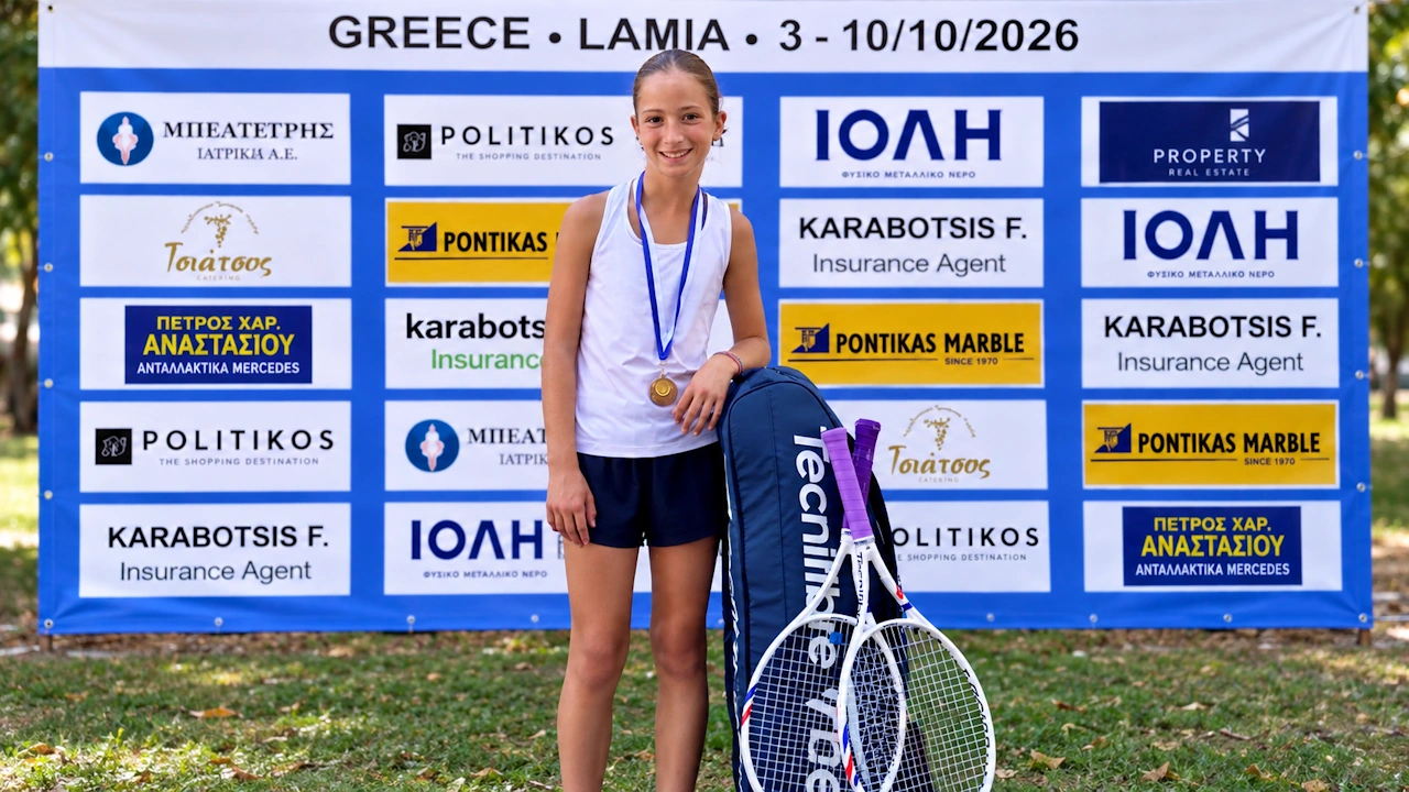 3η θέση στα διπλά η Καραντάθα στο Lamia Cup